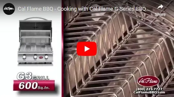 Cooking with Cal Flame G Series bbq grills
