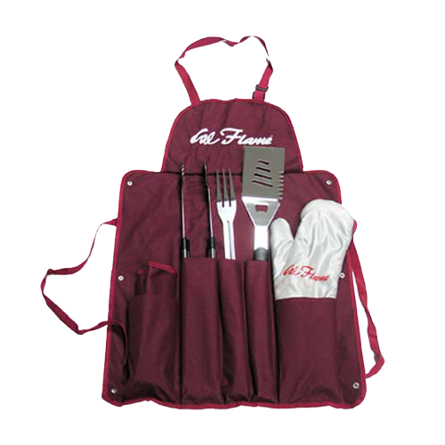 calflame bbq grills islands for sale Utensil set with Apron and Glove